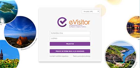 eVisitor-Informacijski sustav za prijavu i odjavu gostiju