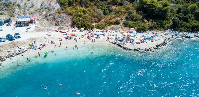 Riviera Okrug-Trogir Kava Beach