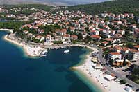 Riviera Okrug-Trogir - Bucht Milićevo - Bewertung der Qualität des Meeres an den Stränden